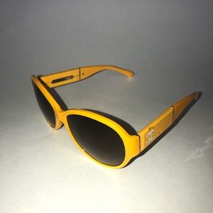 Chanel Yellow Sporty Women’s Sunglasses Italy